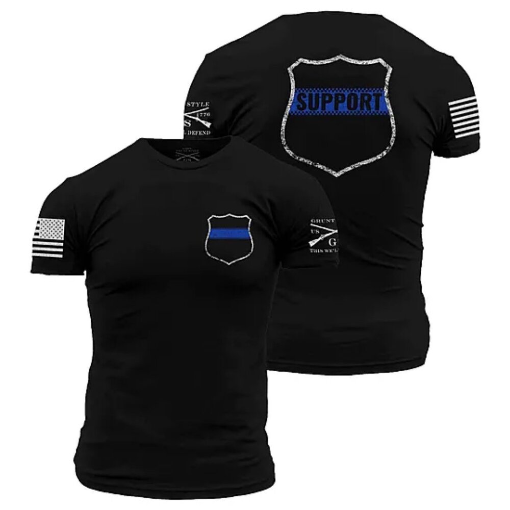 Grunt Style Police Support Tee
